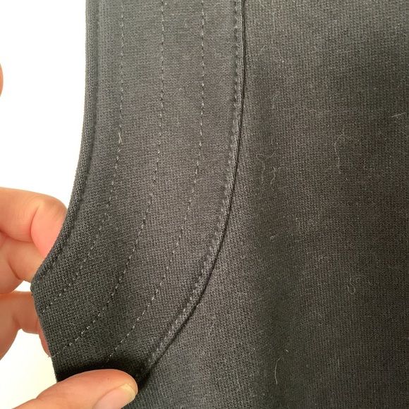 Lululemon, black, longline, sleeveless vest - Picture 6 of 7